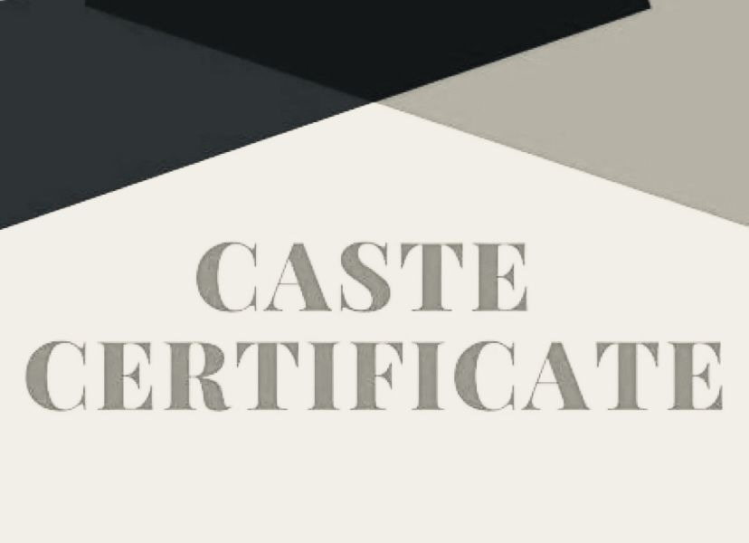 OBC/ST Certificate