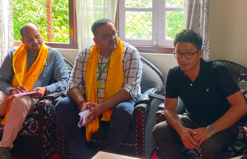 VISIT OF MOPR TEAM FROM NEWDELHI TO OUR GPU