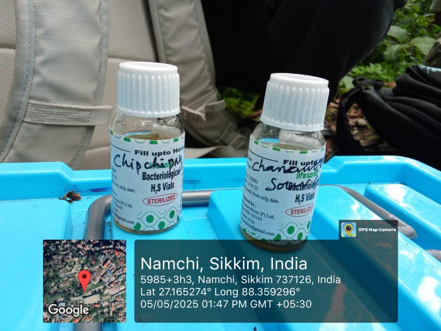 Water Quality Testing Conducted by Barefoot Engineers in 32-Maniram Phalidara GPU
