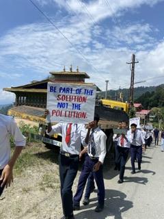 As part of Swacchata hi Seva campaign Rally was conducted from Maniram Phatak to VAC